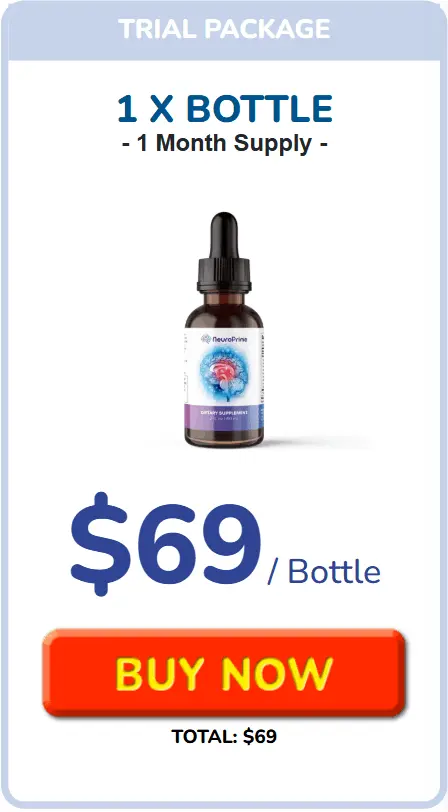NeuroPrime one bottle