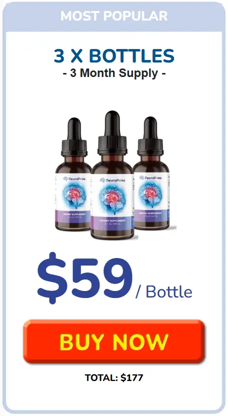 NeuroPrime three bottles order